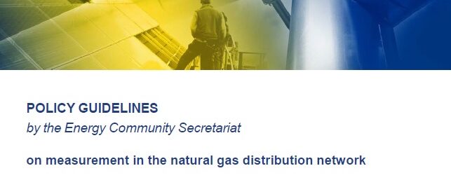 POLICY GUIDELINES on measurement in the natural gas distribution network